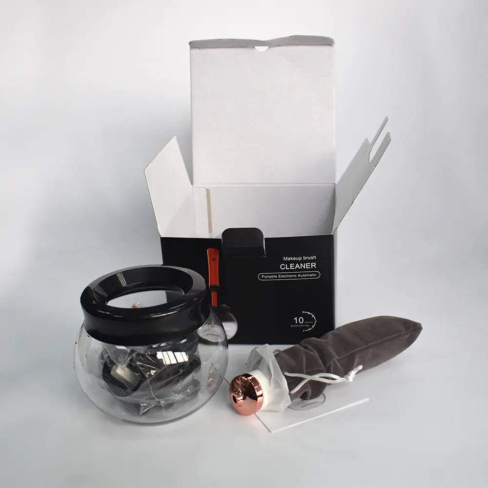 Makeup Brushes and Beauty Brush Automatic Cleaner