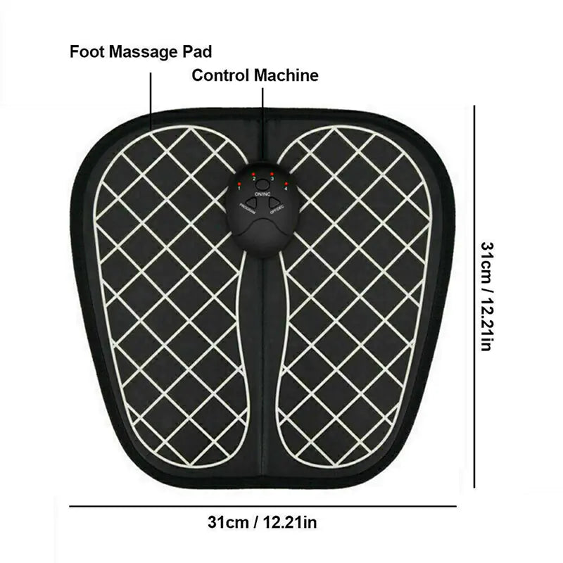 Intelligent Foot Massage Pad for Physiotherapy and Beauty